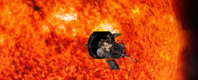 Parker Solar Probe close to Sun