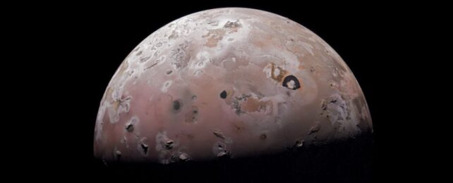 NASA's Juno Flyby Reveals Jupiter's Volcanic Moon in Mind-Blowing Detail