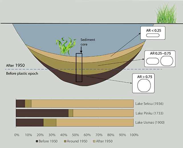 Sediment layers