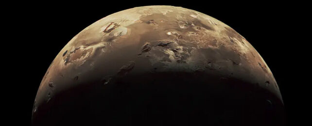 NASA Just Dropped Stunning Close-Up Pics of Volcanic Eruptions on Jupiter's Moon Io