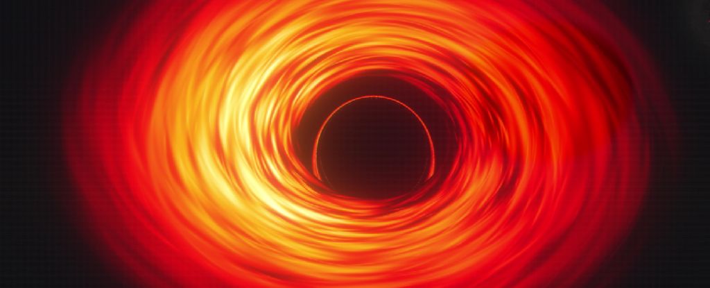 The black hole at the center of a quasar galaxy called J0529-4351 is guzzling down so much material it basically swallows about a Sun's worth of gas a