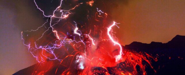 Life on Earth May Have Been Born in The Chaos of Volcanic Lightning