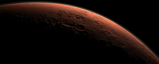 mars from space