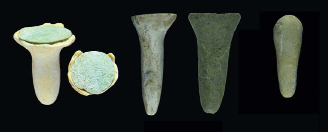 ancient lip plugs