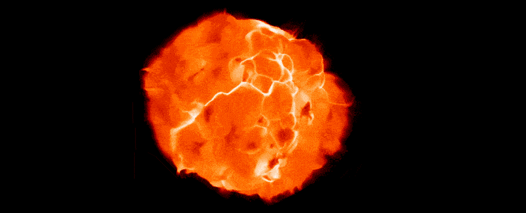 Divoký povrch Betelgeuse se našim teleskopům jeví záhadně: ScienceAlert