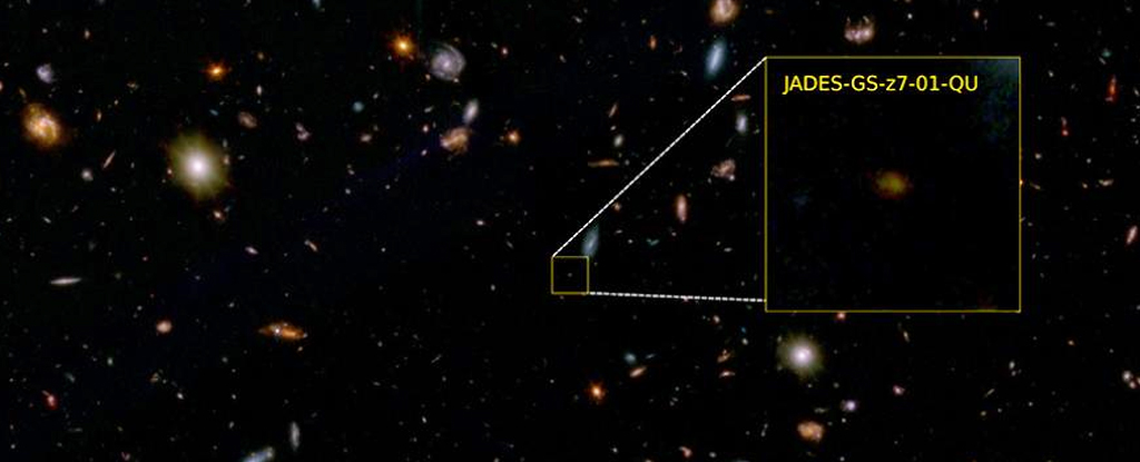 Misteriosa galaxia ya estaba muerta cuando el universo era joven: Heaven32