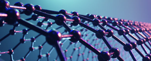 artist's impression of graphene