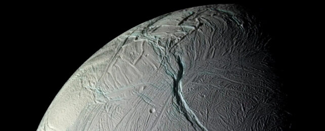 enceladus from space