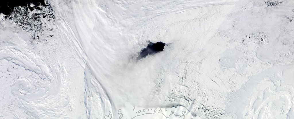 Cientistas resolvem um mistério de 50 anos sobre o que criou o buraco gigante no gelo da Antártida