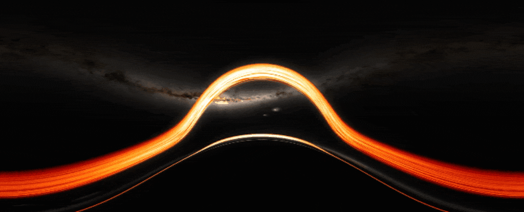 NASA's Stunning New Simulation Sends You Diving Into a Black Hole