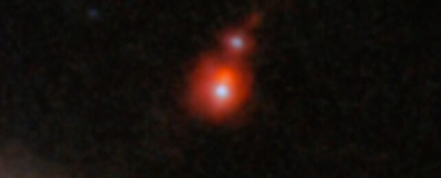 JWST Spots Most Distant Black Hole Merger Yet