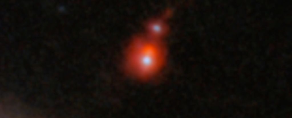 JWST Spots Most Distant Black Hole Merger Yet : ScienceAlert