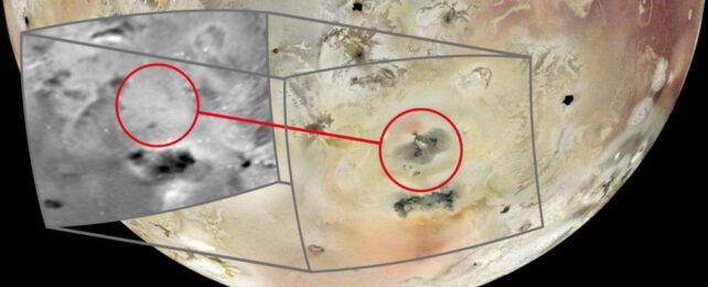 Massive New Volcano Discovered Erupting on Jupiter's Moon Io