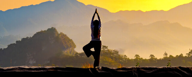 Yoga pose