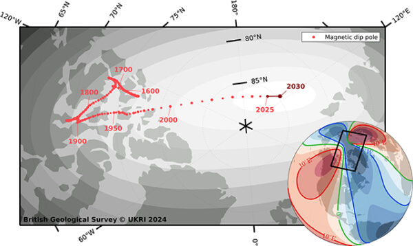 The Magnetic North Pole Has Officially Changed Position : ScienceAlert