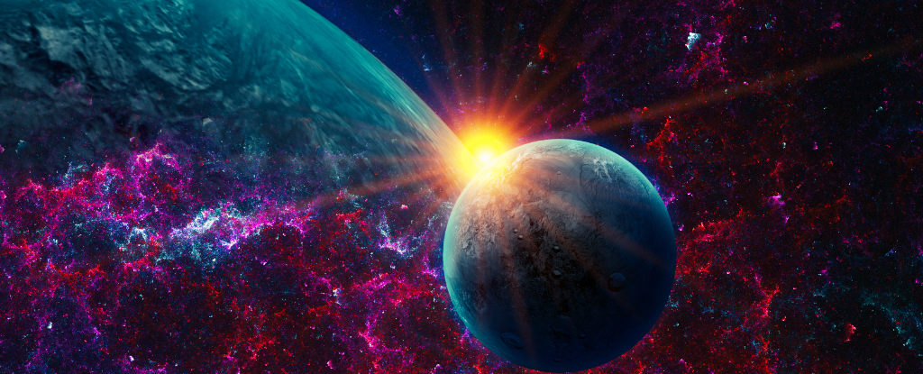 Our Solar System's Orbits May Have Been Arranged by an Invading Planet