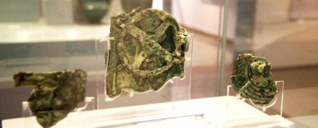 Antikythera Mechanism In Cabinet