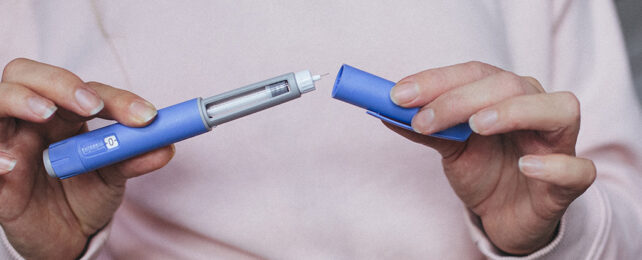 Preparing Ozempic drug