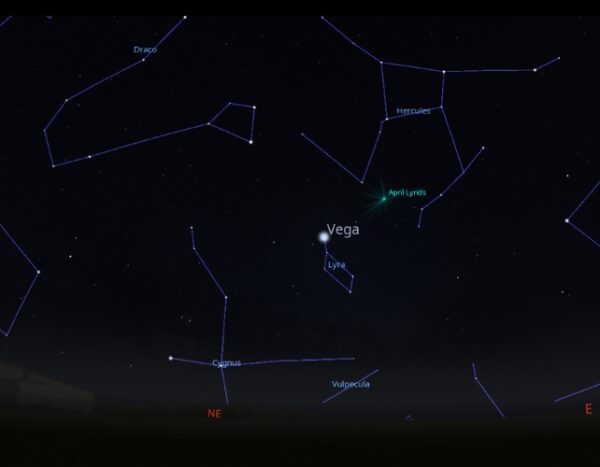 Meteors Rising There's A Sky Full of Meteors in April! Here's What's on This Easter ...