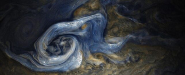 Hailstorms on Jupiter Pelt Giant Slushee Balls of Ammonia And Water