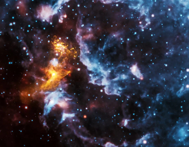 Star Caught Orbiting Inside Another Star in Bizarre First
