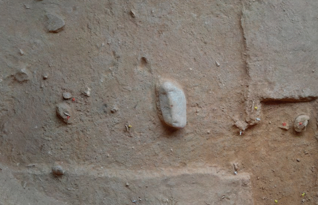 Pebble Fingerprint In Situ