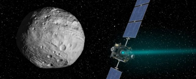 Dawn's Second Look Reveals Vesta Could Be Part of a Lost World