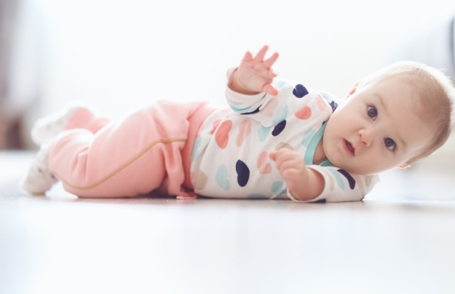 baby rolling over