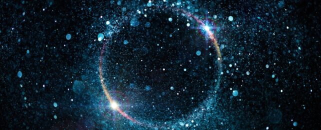 abstract particles