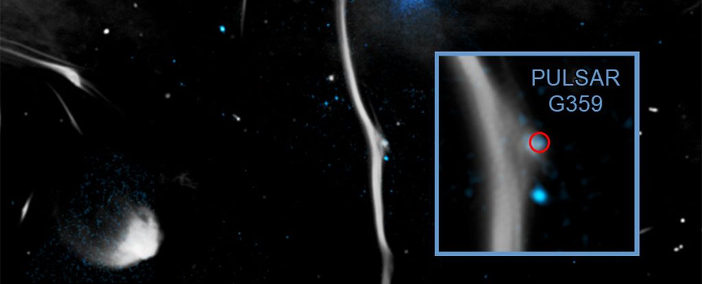 This Galactic 'Bone' Was Smashed by a Pulsar Clocking Up to 2 Million MPH