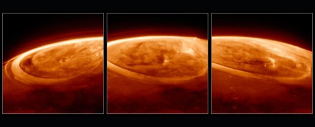 JWST Captures Jupiter's Auroras 'Fizzing And Popping With Light'
