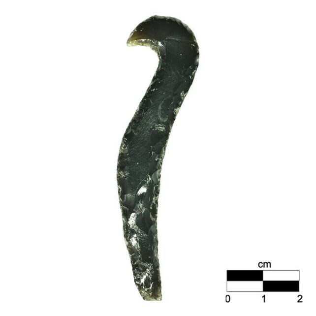 Obsidian Artifact Aztec