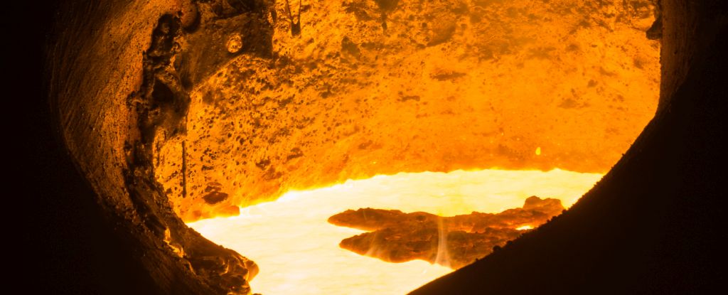 Earth's Core Holds a Vast Reservoir of Gold, And It's Leaking Toward The Surface