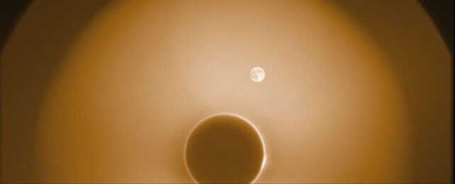 NASA Mission Captures Eerie New View of The Moon And Sun