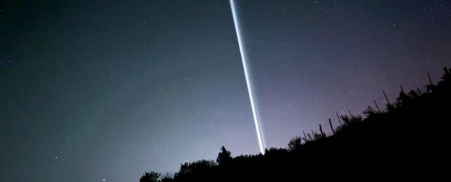 Bright Streak Appears Over US During Aurora Storm, Mystifying Skywatchers