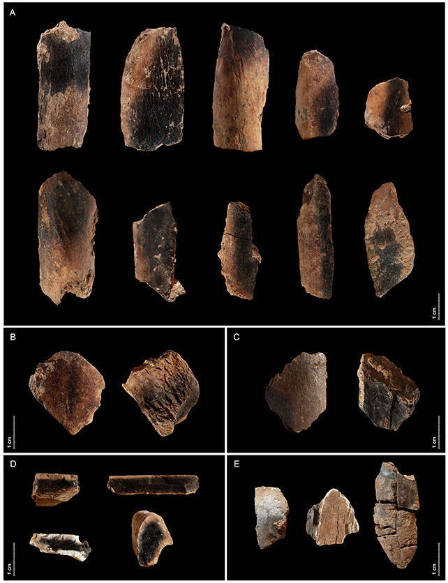 Burnt bones