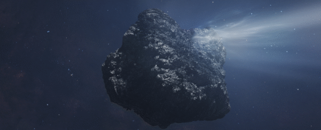 Record-Sized Comet Seen Belching Jets From Surface as It Heads Our Way