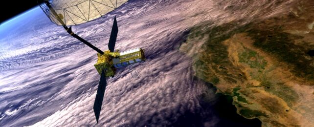 Satellite Over Earth