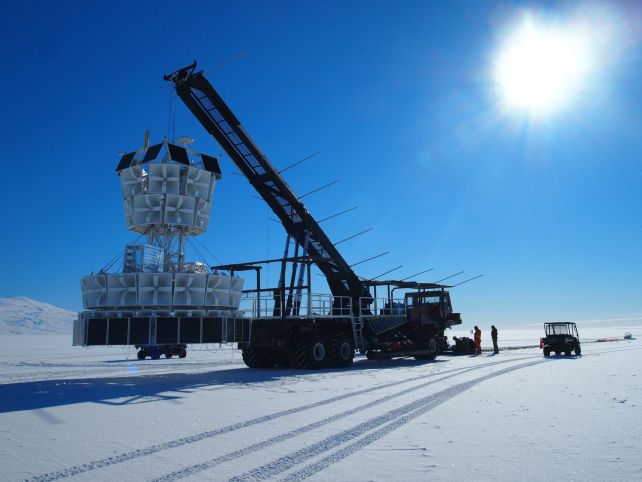Extraordinary Radio Indicators Detected Emanating From Deep Beneath Antarctic Ice