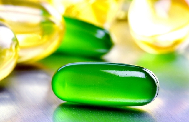Softgel Capsules up close