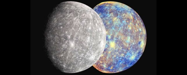 An approximation of Mercury’s true color as might be seen by the human eye