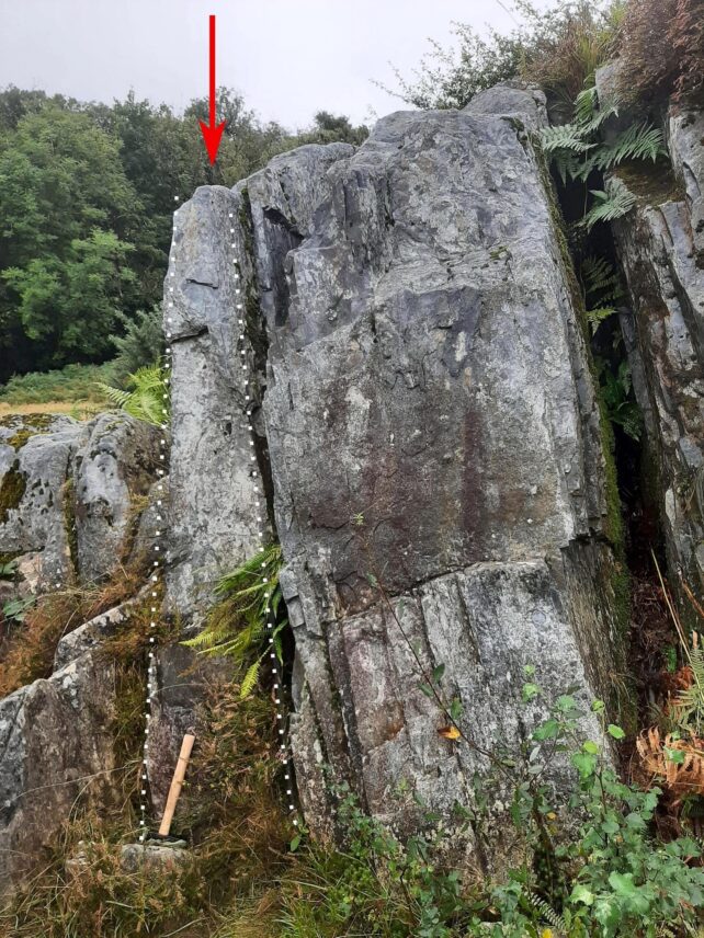 Possible origin natural pillar of stonhenge stone 32d