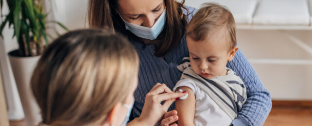 child vaccinated