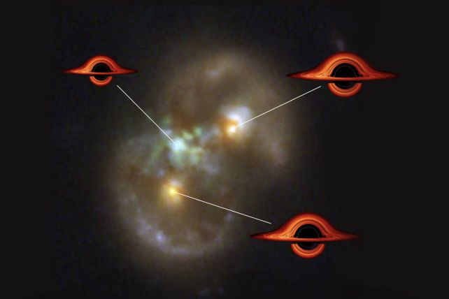 This May Be The First Witnessed Start of a Supermassive Black Hollow