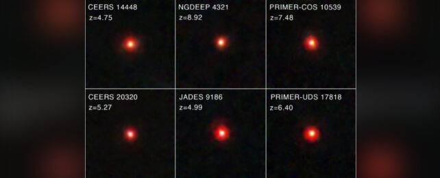 little red dots