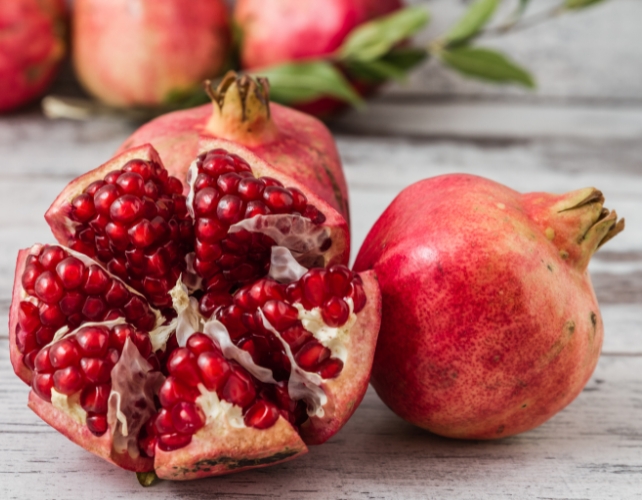 pomegranates