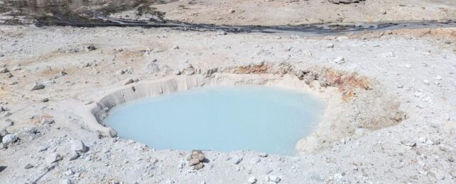 A Gaping Hole Full of Milky Blue Water Has Appeared at Yellowstone