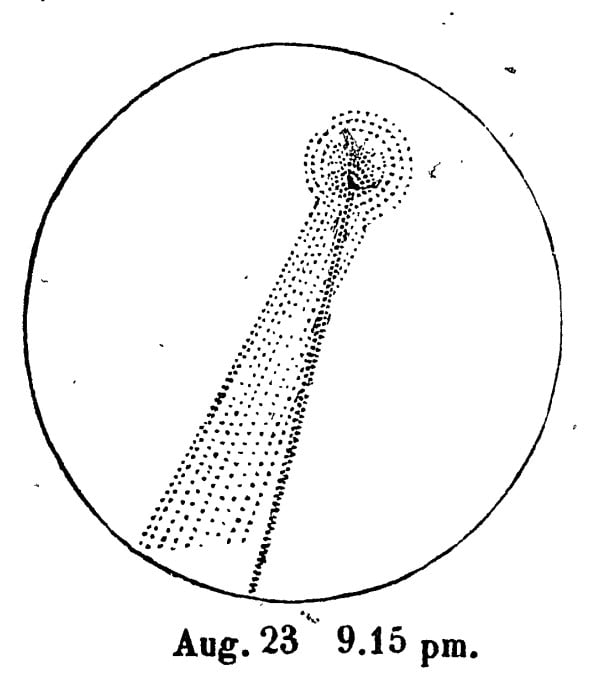 A sketch of Comet Swift-Tuttle
