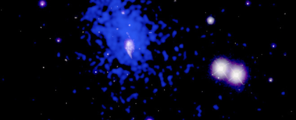 Supermassive Black Hole Caught in The Act of Switching on : ScienceAlert