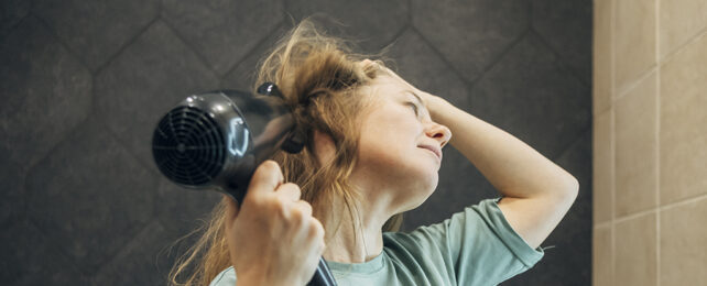Styling hair